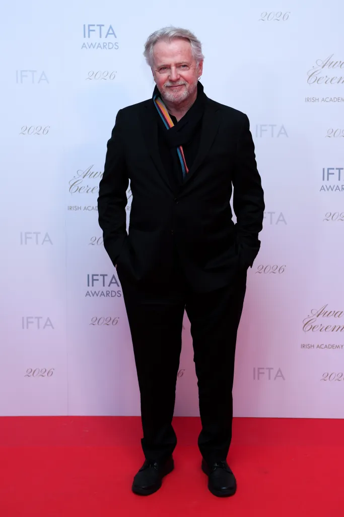 Aidan Quinn attends the IFTA Awards for Film & Drama.