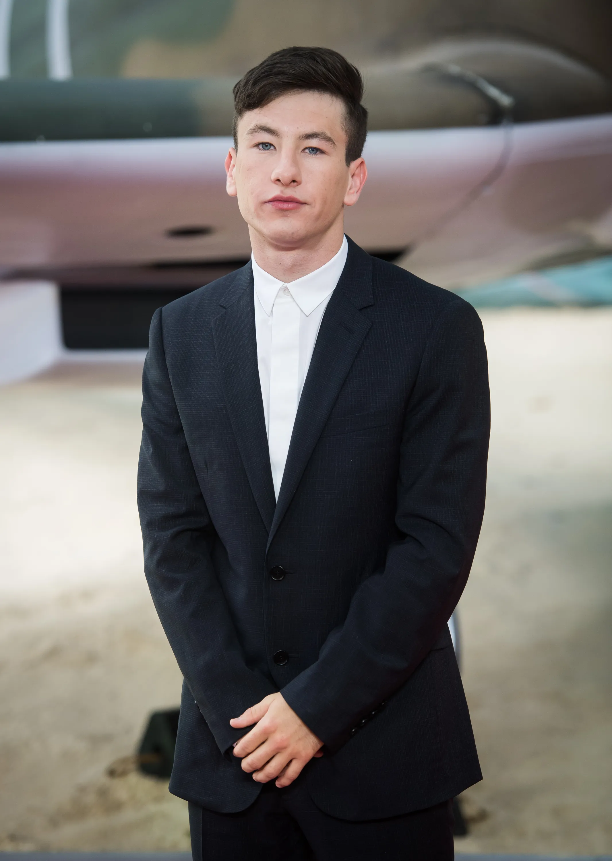 Barry Keoghan arriving at the "Dunkirk" World Premiere.