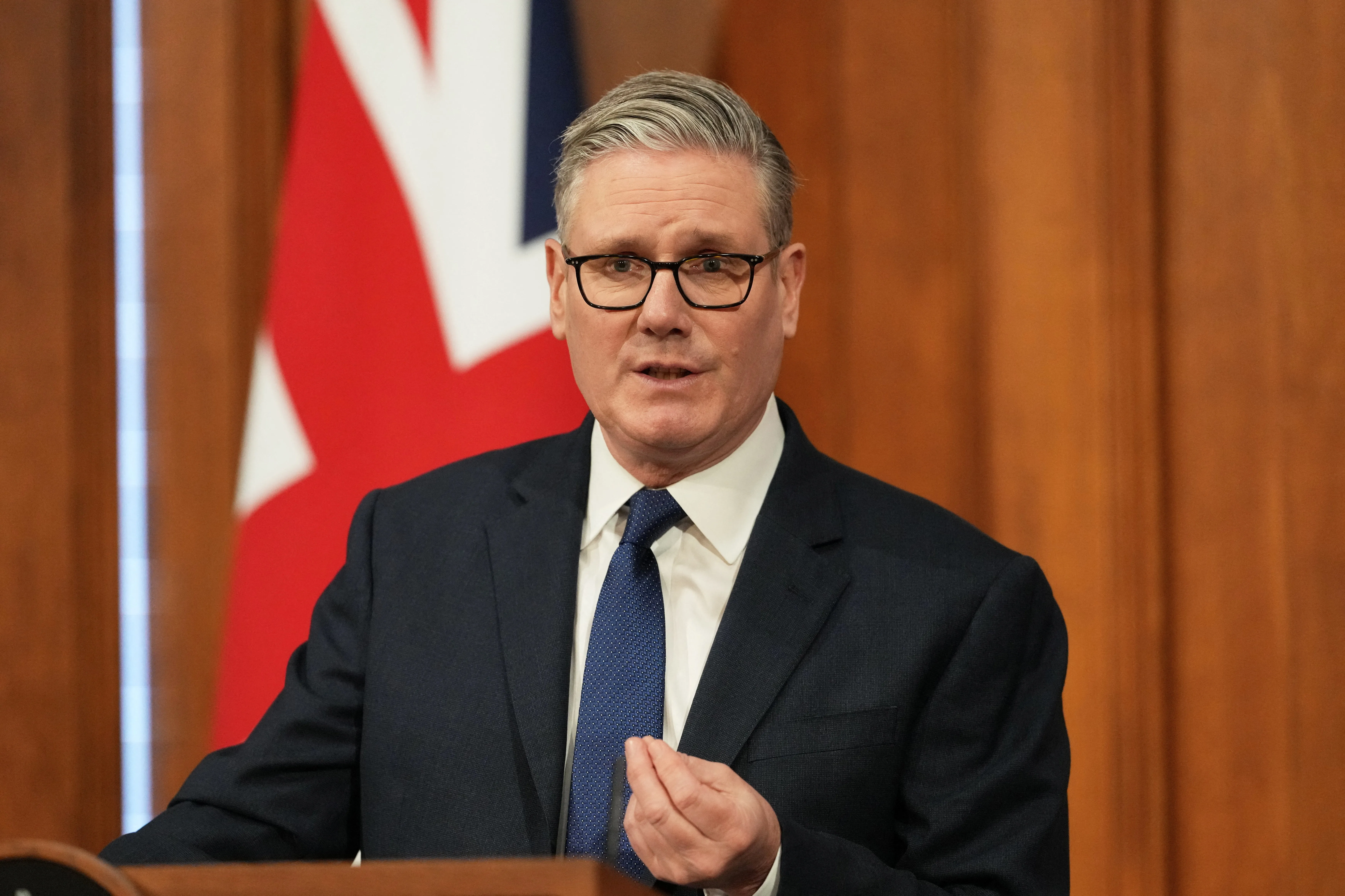 Britain's Prime Minister Keir Starmer
