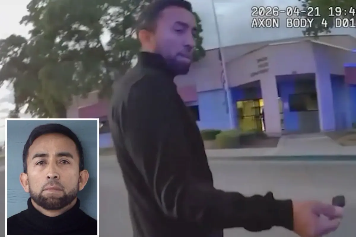 California man accused of killing ex-wife and new boyfriend in driveway makes bold move in chilling body-cam video