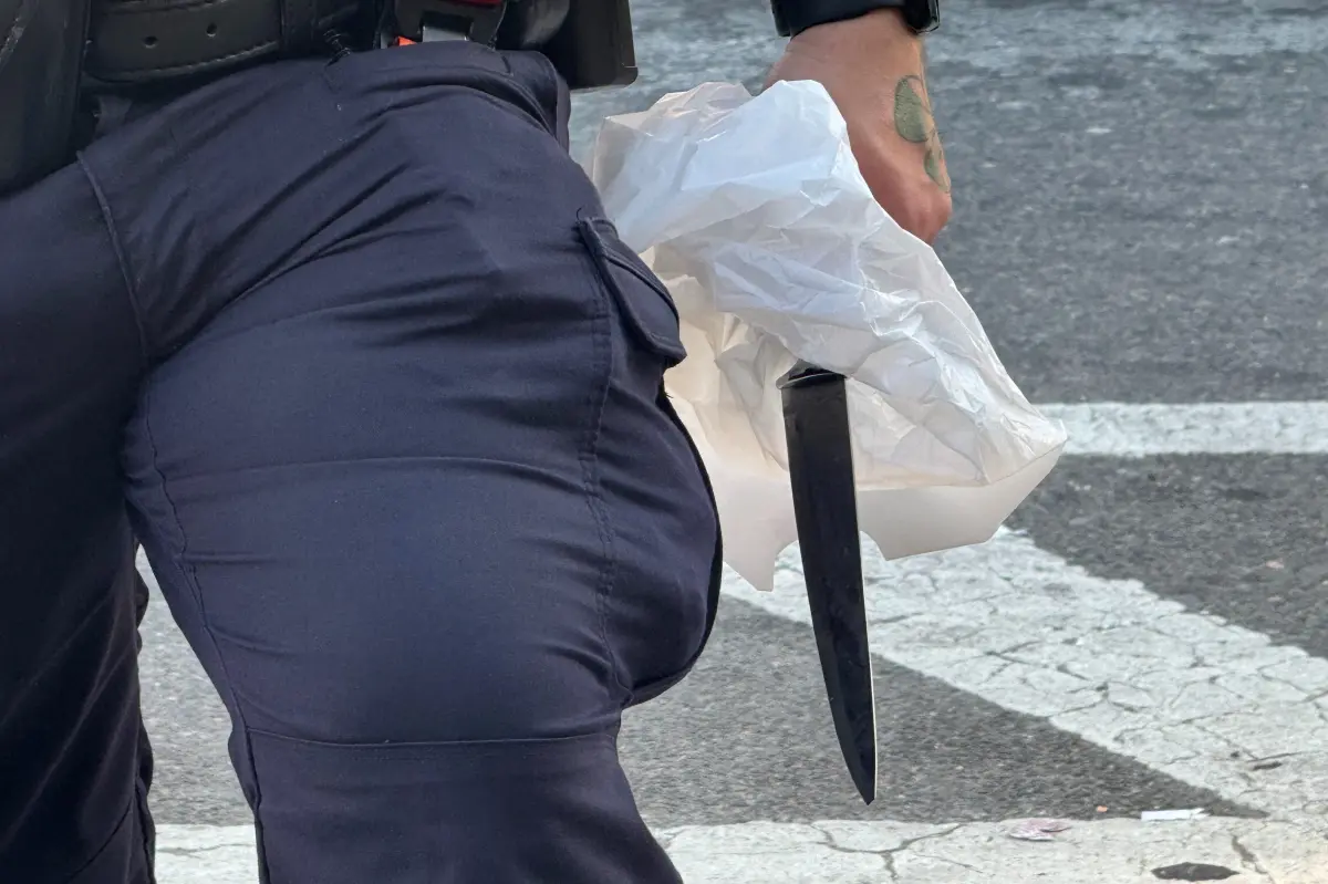 Boy, 13, stabbed with large knife during suspected dispute near NYC park