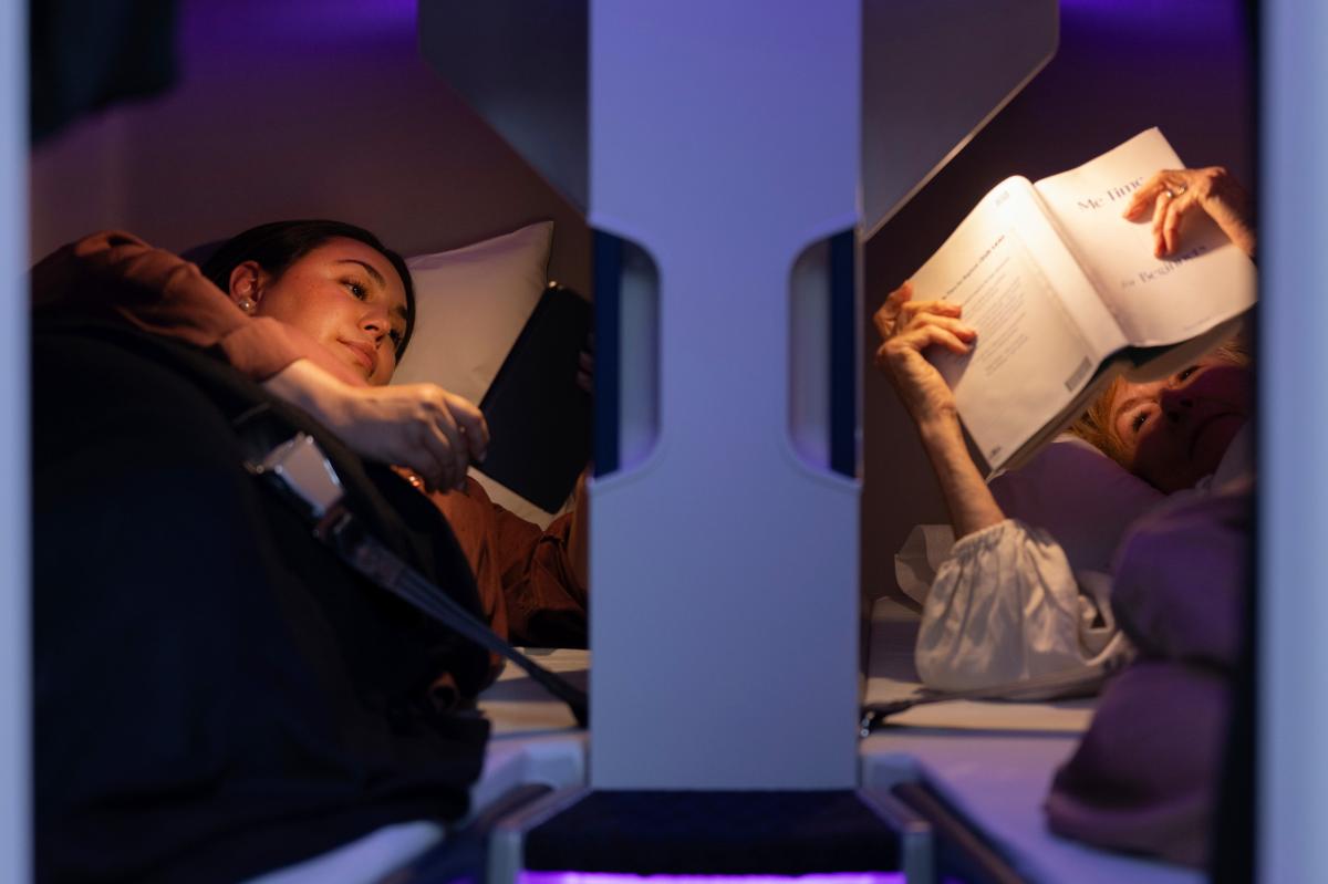 Airline adding bunk beds for economy travelers but bans snacks, smells and cuddling