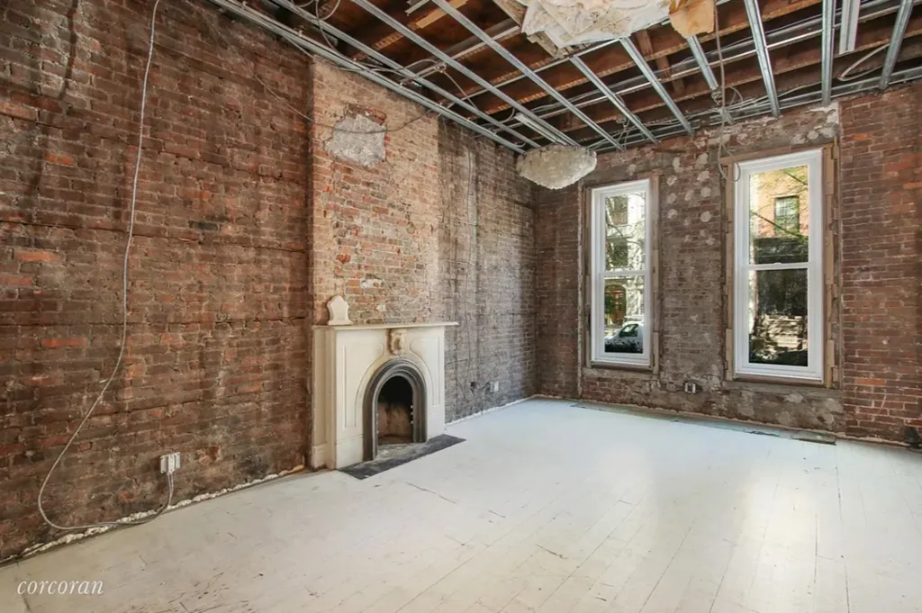 The home was destroyed after a 2016 New Year’s Eve fire tore through the top floor of the landmarked, 6,600-square-foot brownstone.