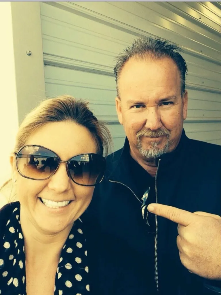 Brandi Passante and Darrell Sheets posing for a photo.