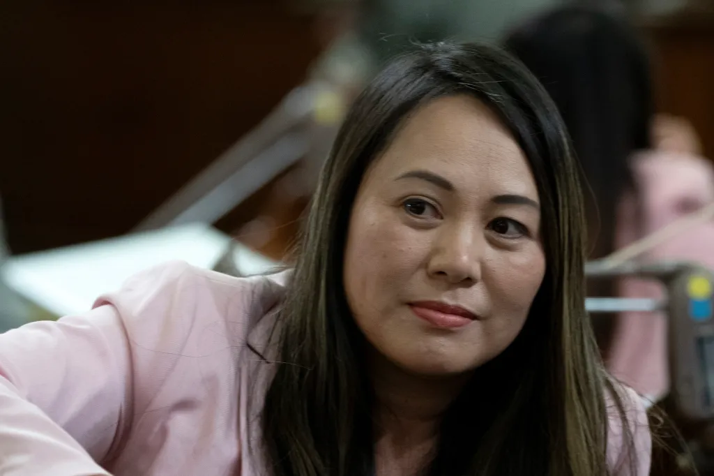 Democratic Assembly member Stephanie Nguyen, of Elk Grove, at the Capitol in Sacramento.