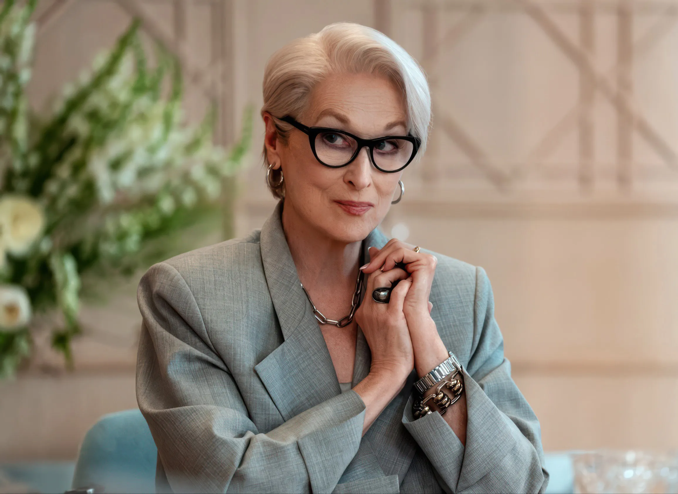 Meryl Streep as Miranda Priestly in The Devil Wears Prada 2.