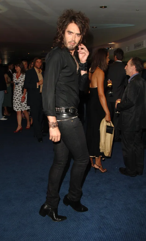 Russell Brand at the GQ Men of the Year Awards reception.