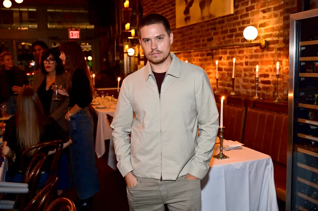 Dylan Sprouse at a private NYFW dinner.