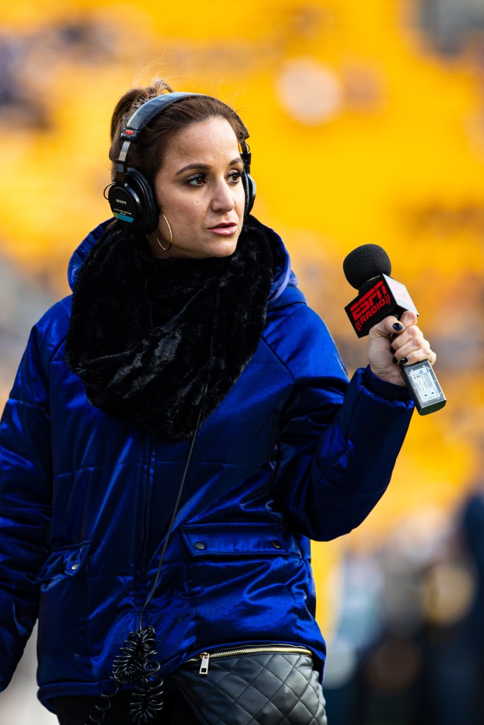 ESPN sideline reporter Dianna Russini.