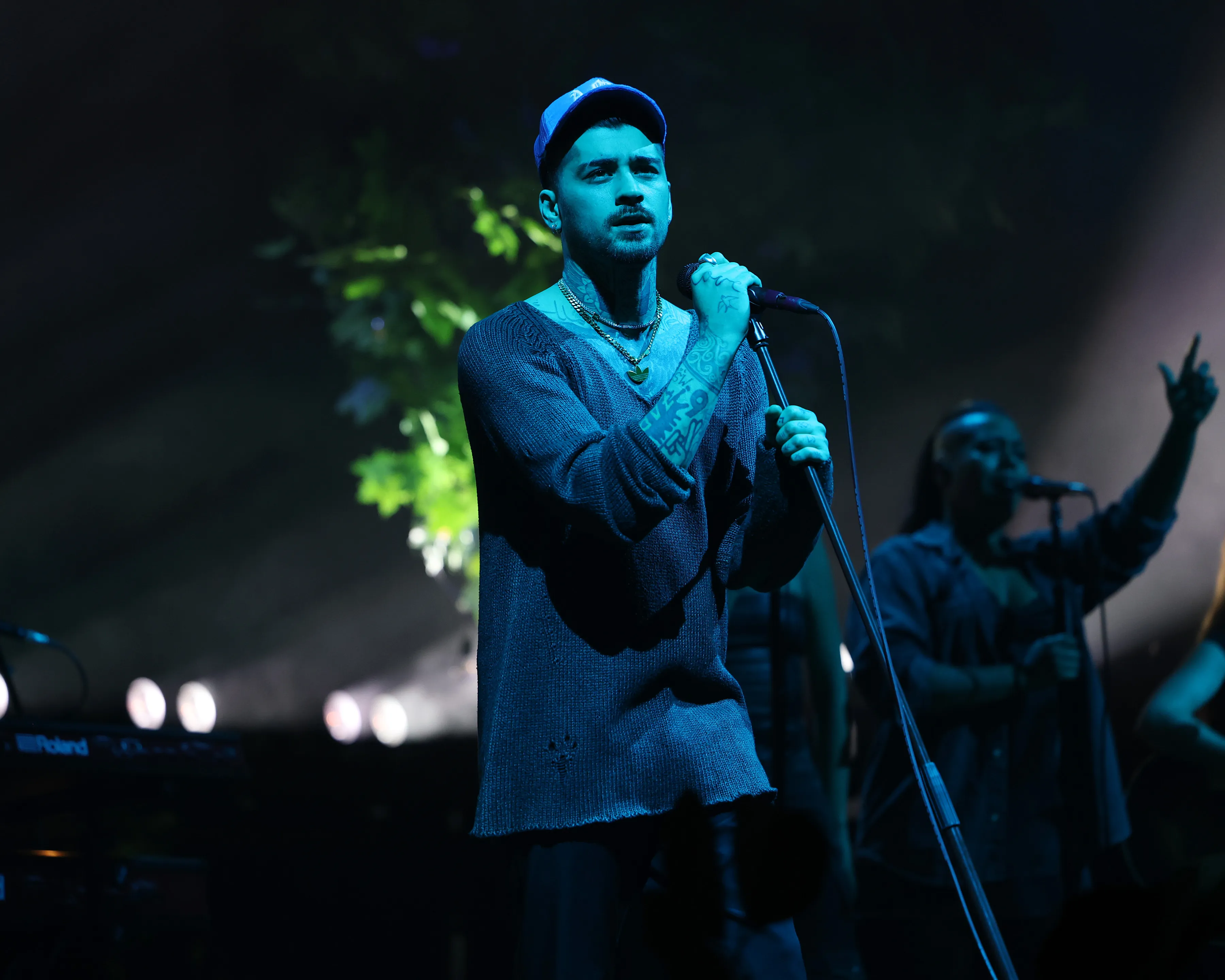 Zayn Malik performs onstage during the ZAYN: Stairway To The Sky Tour.