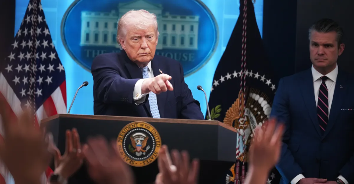 How far will Trump go in Iran?