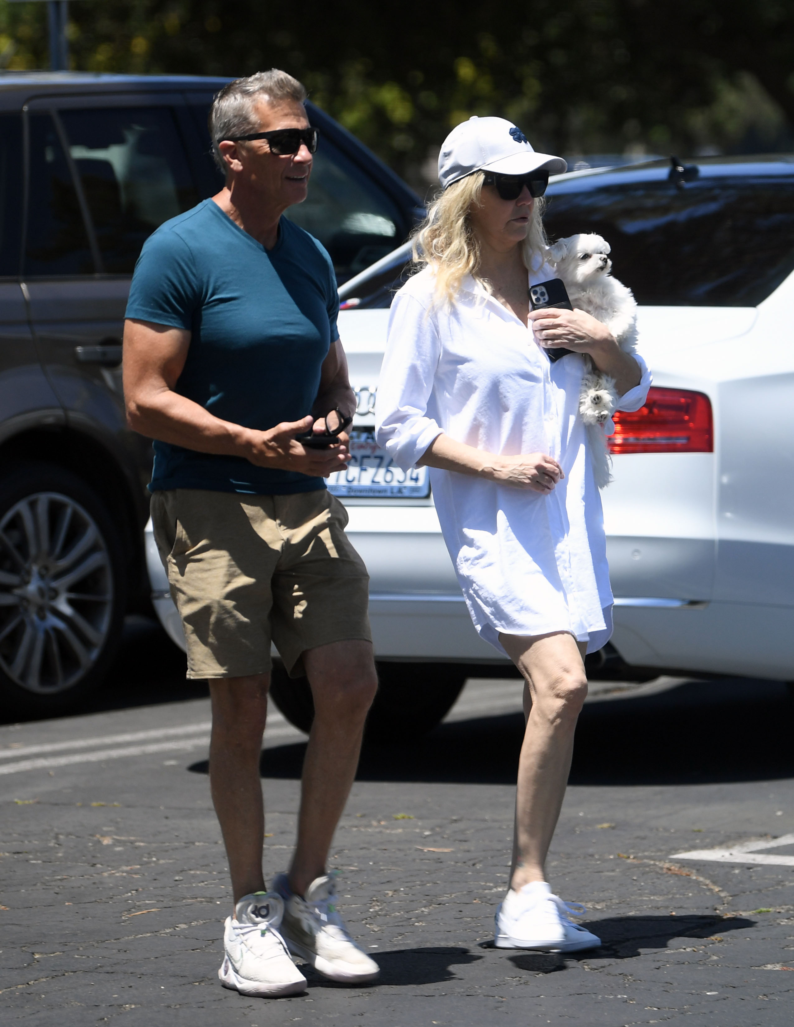 Chris Heisser and Heather Locklear.