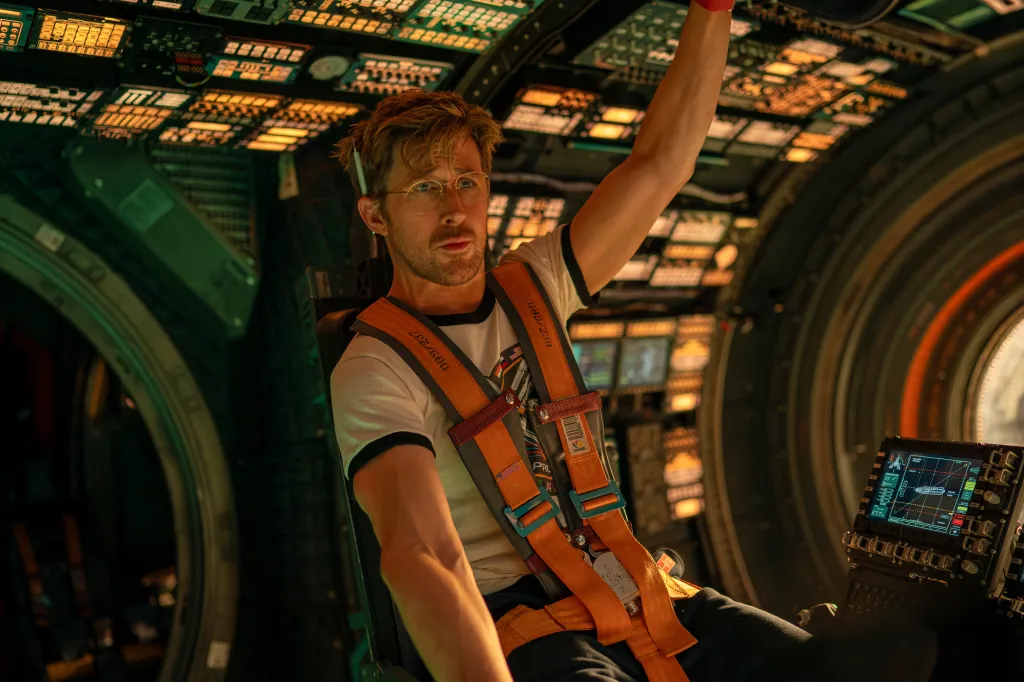 Ryan Gosling in a scene from "Project Hail Mary."