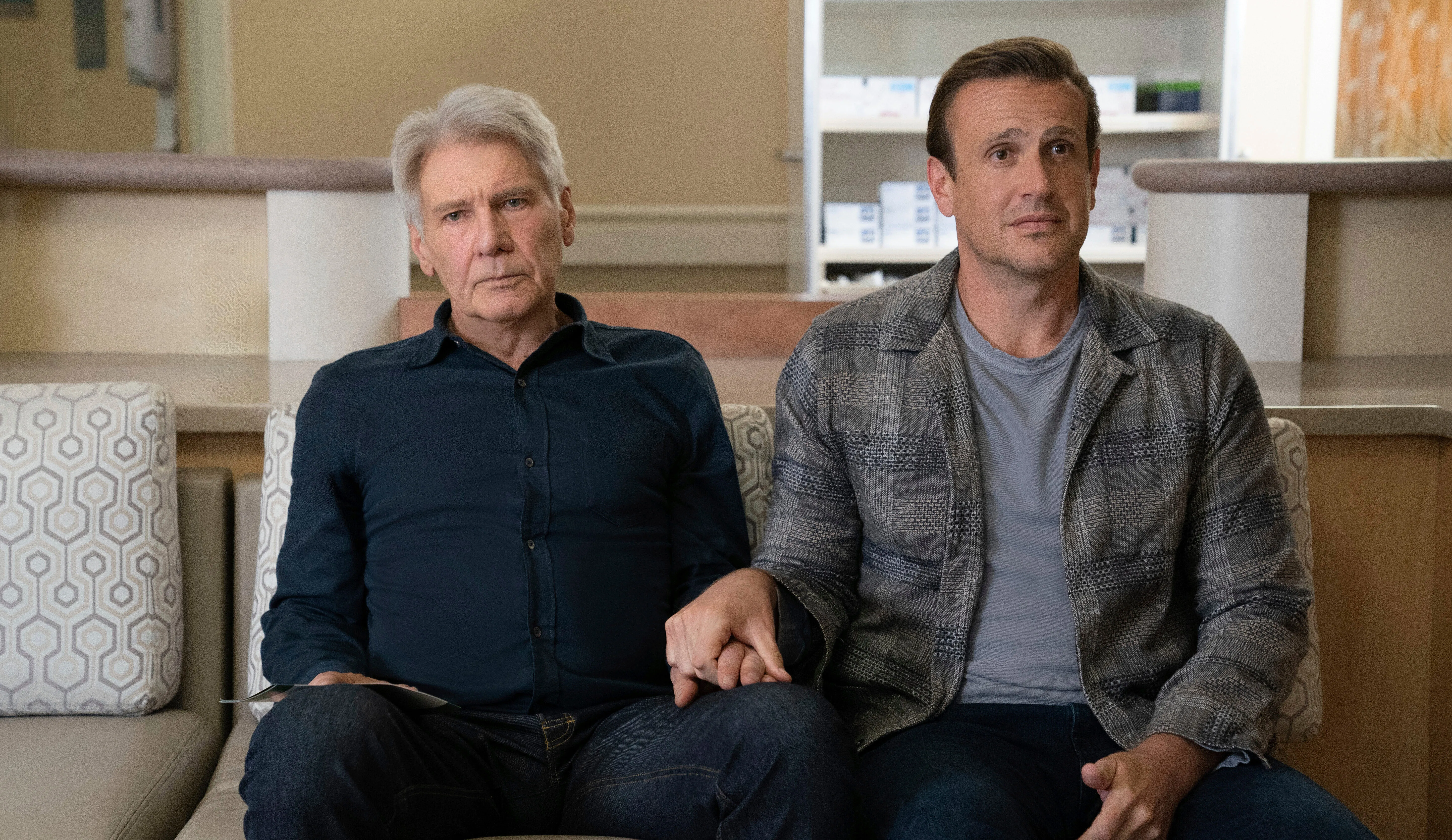 Harrison Ford and Jason Segel.