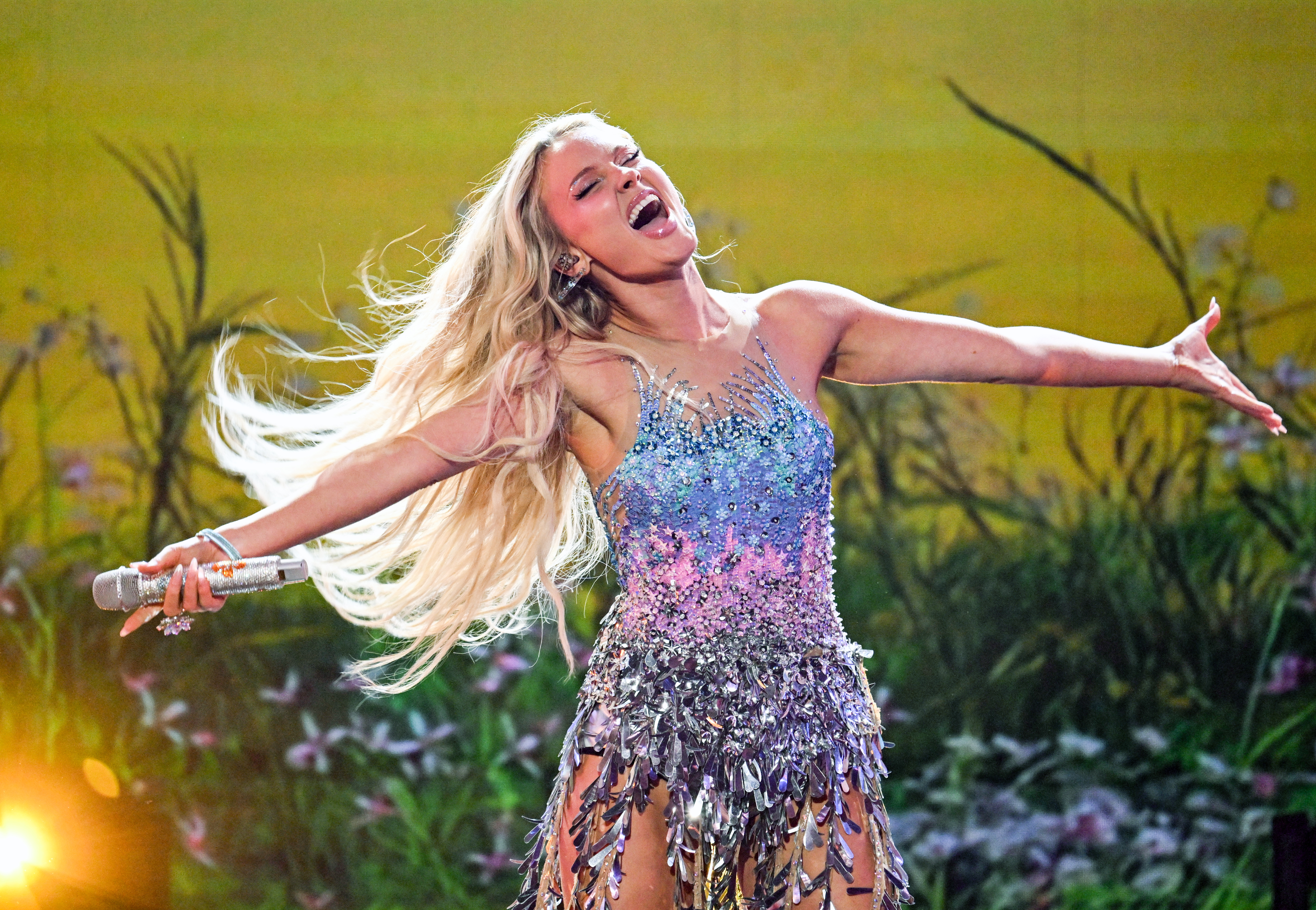 Zara Larsson performing onstage at 