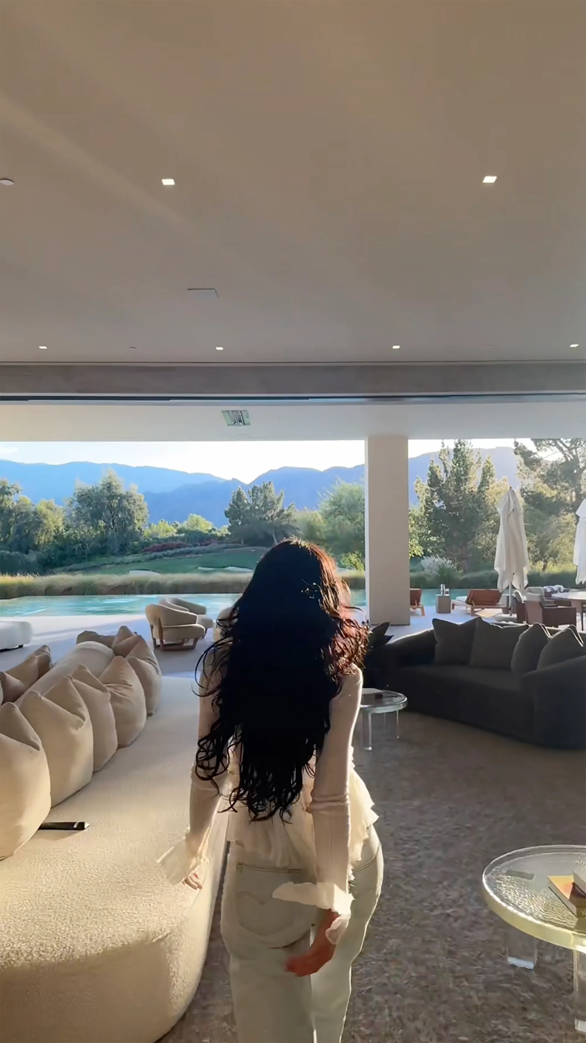 Kylie Jenner gives a house tour from her Palm Springs home.