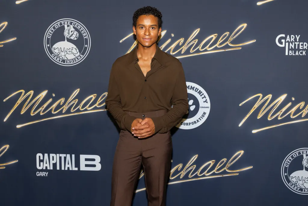 Jaafar Jackson at the "Michael" Hometown Screening.
