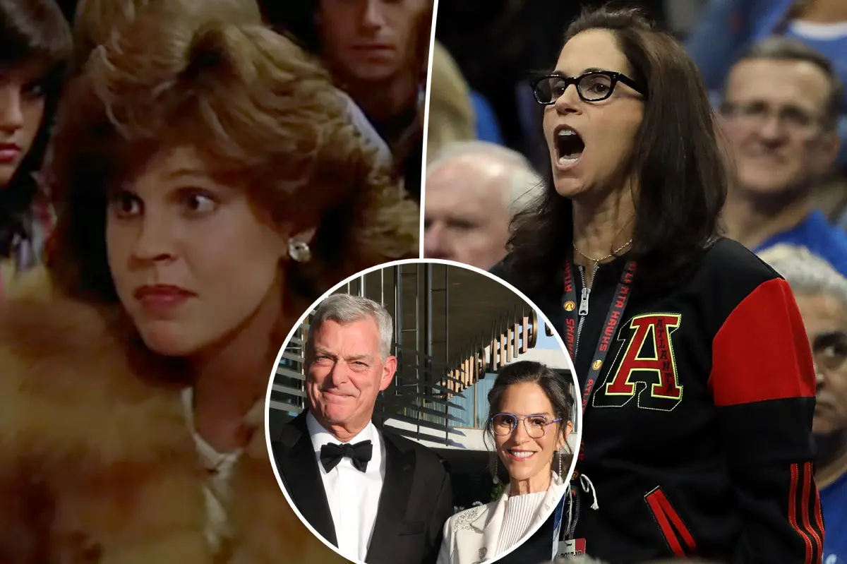 ‘Sixteen Candles’ actress turned billionaire Atlanta Hawks owner makes rare public appearance