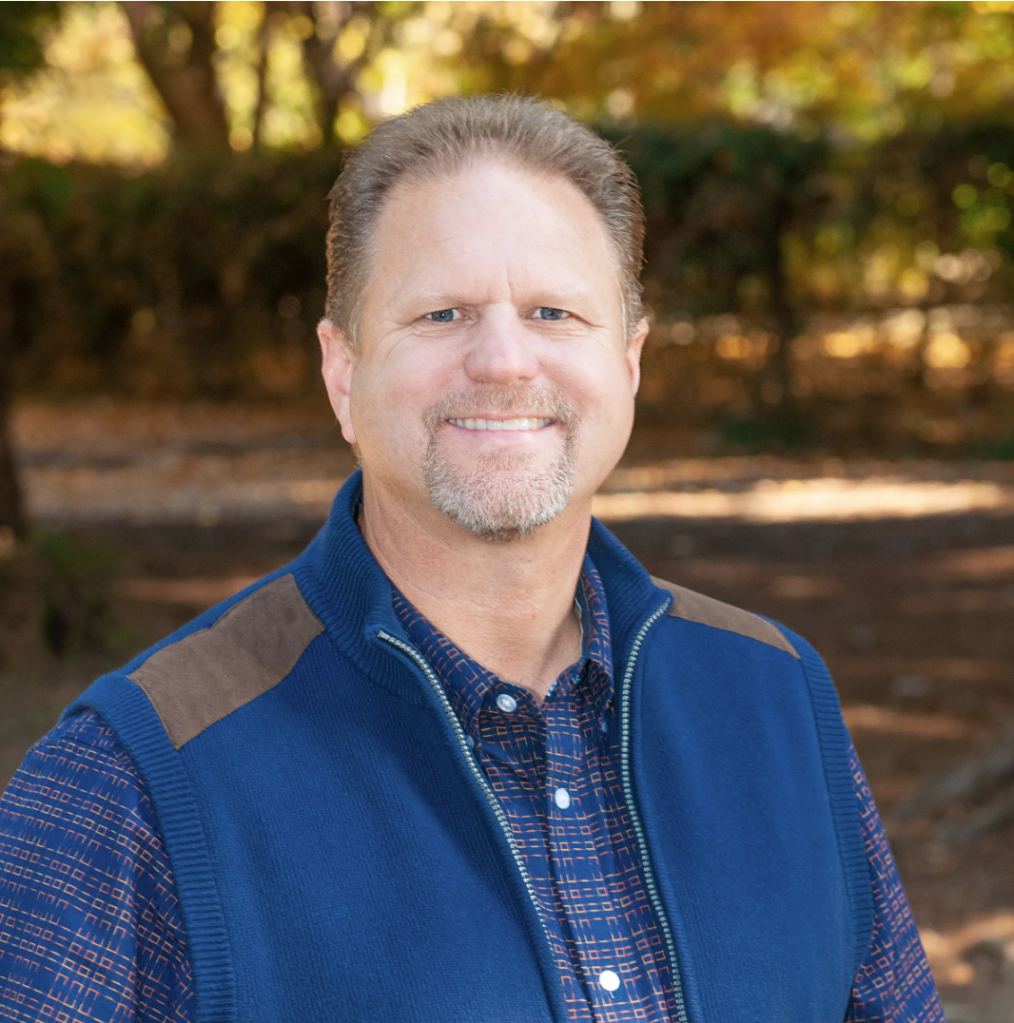 Jeff Bitter, President of Allied Grape Growers, smiling.