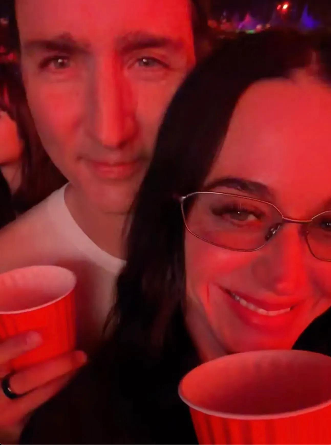 Katy Perry and Justin Trudeau at Coachella.