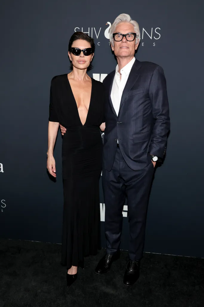 Lisa Rinna and Harry Hamlin at the WIF Oscars Nominees Celebration.