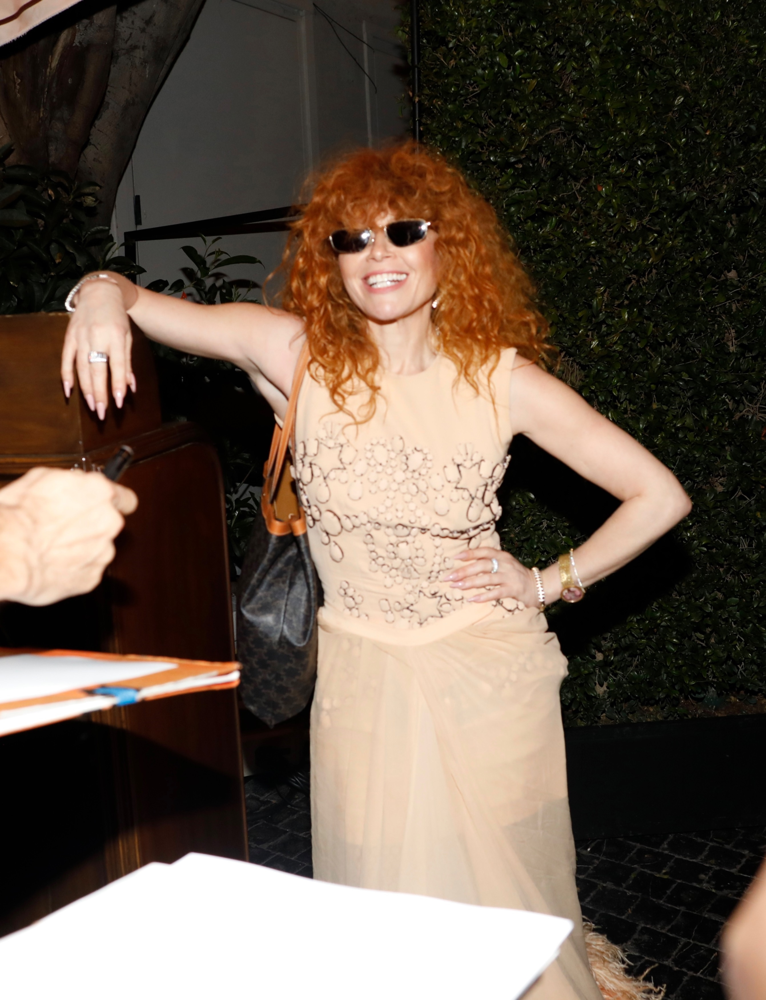 Natasha Lyonne at a pre-Oscars party at the Chateau Marmont in Los Angeles.