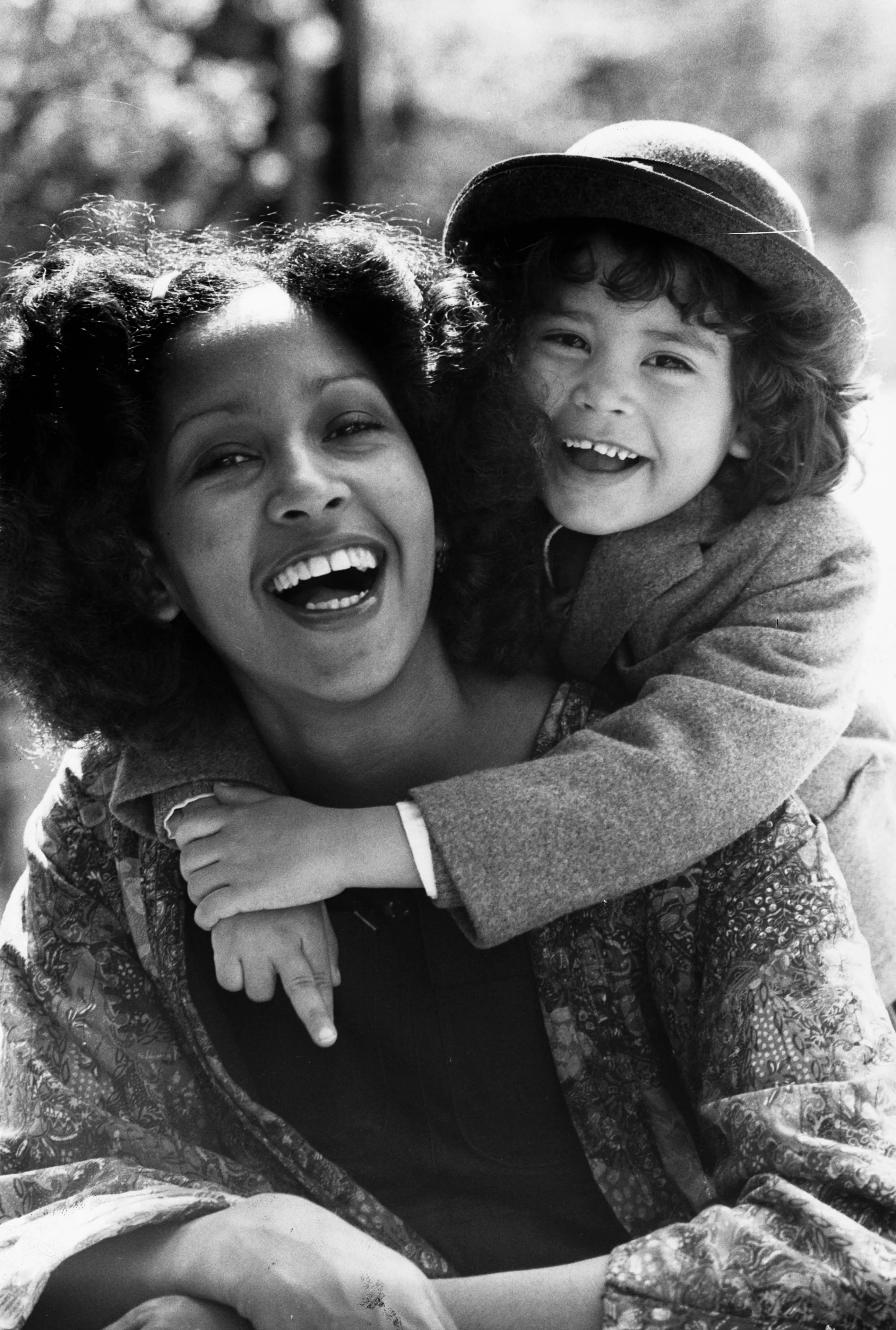 Marsha Hunt and daughter Karis.