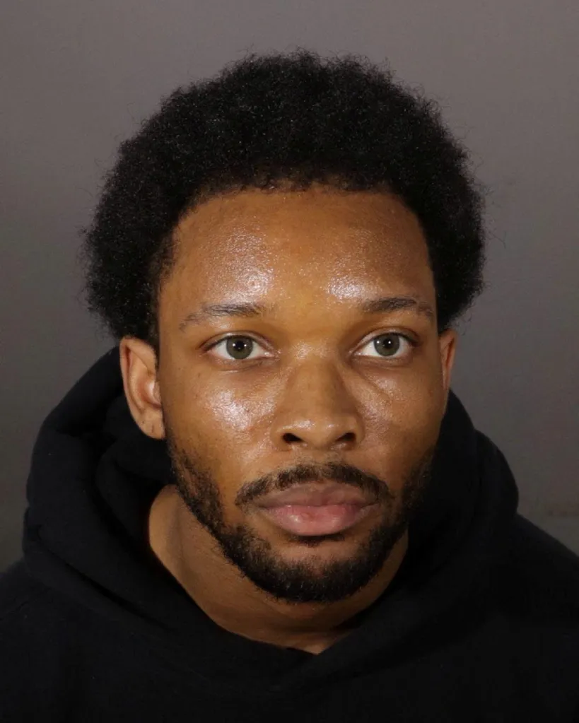 Mugshot of David Anthony Burke, known as D4vd.