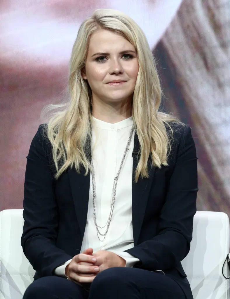 Narrator and producer Elizabeth Smart at a press event.