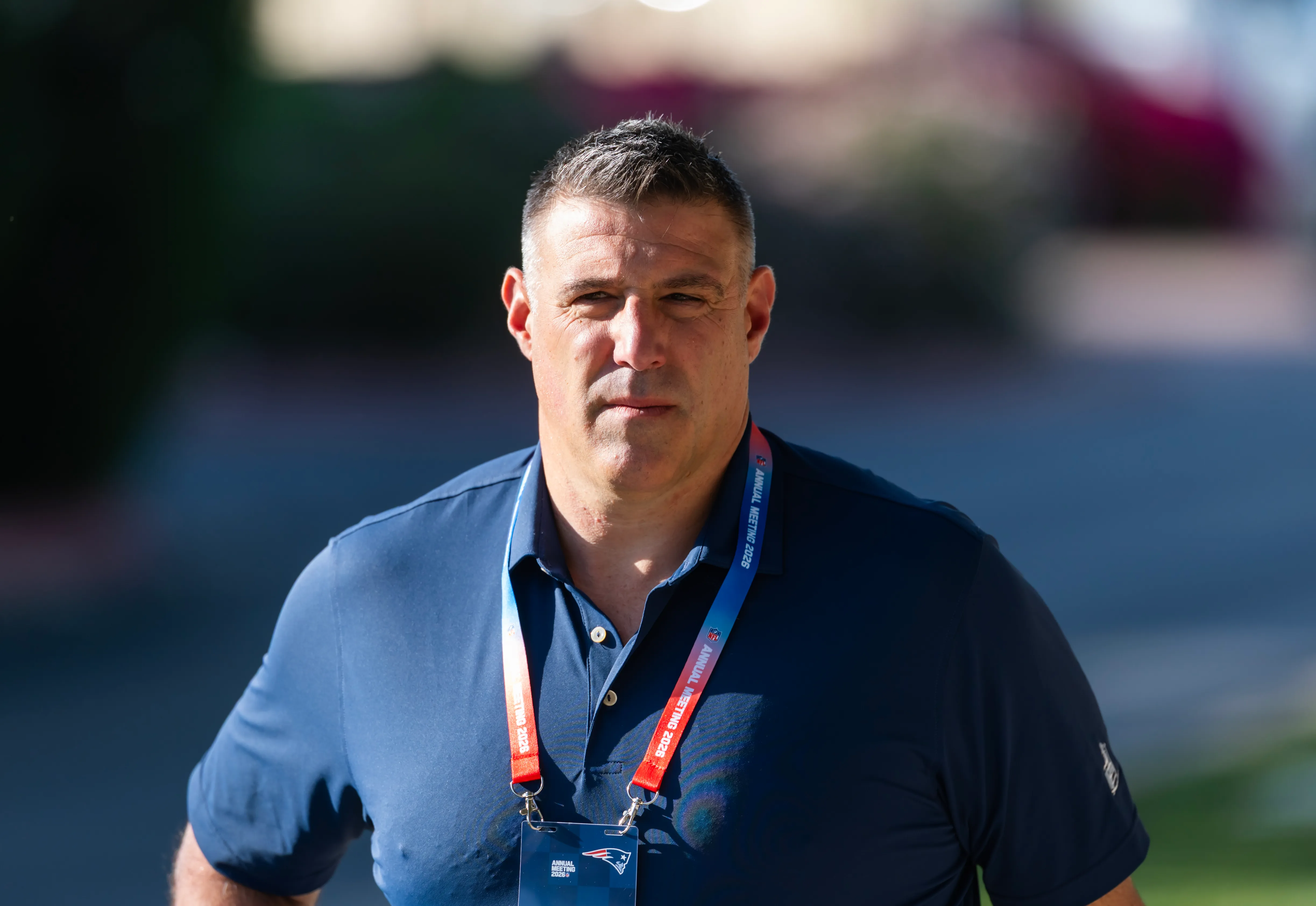 New England Patriots head coach Mike Vrabel.