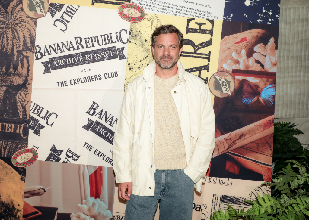 Joshua Jackson at the Banana Republic x The Explorers Club partnership celebration.