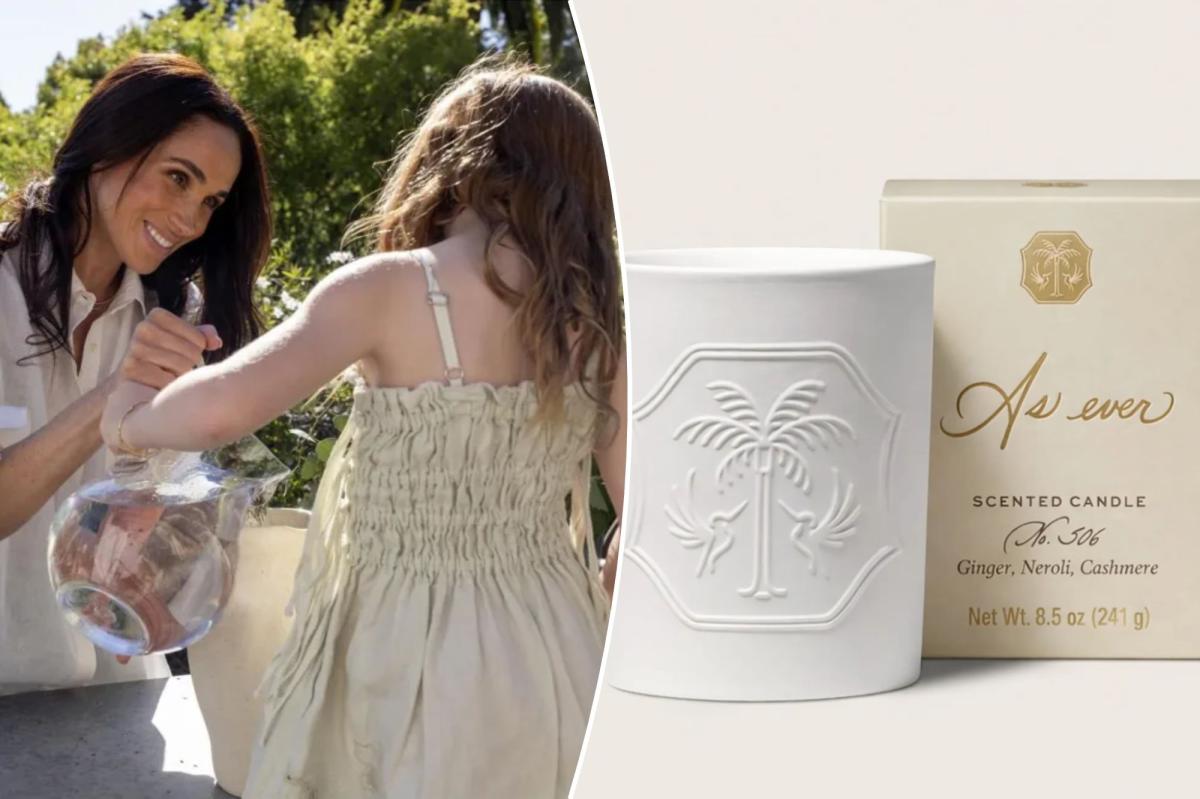 Meghan Markle promoting $64 candles with mention of Prince Archie, Princess Lilibet is ‘outrageous use of titles’: Palace source