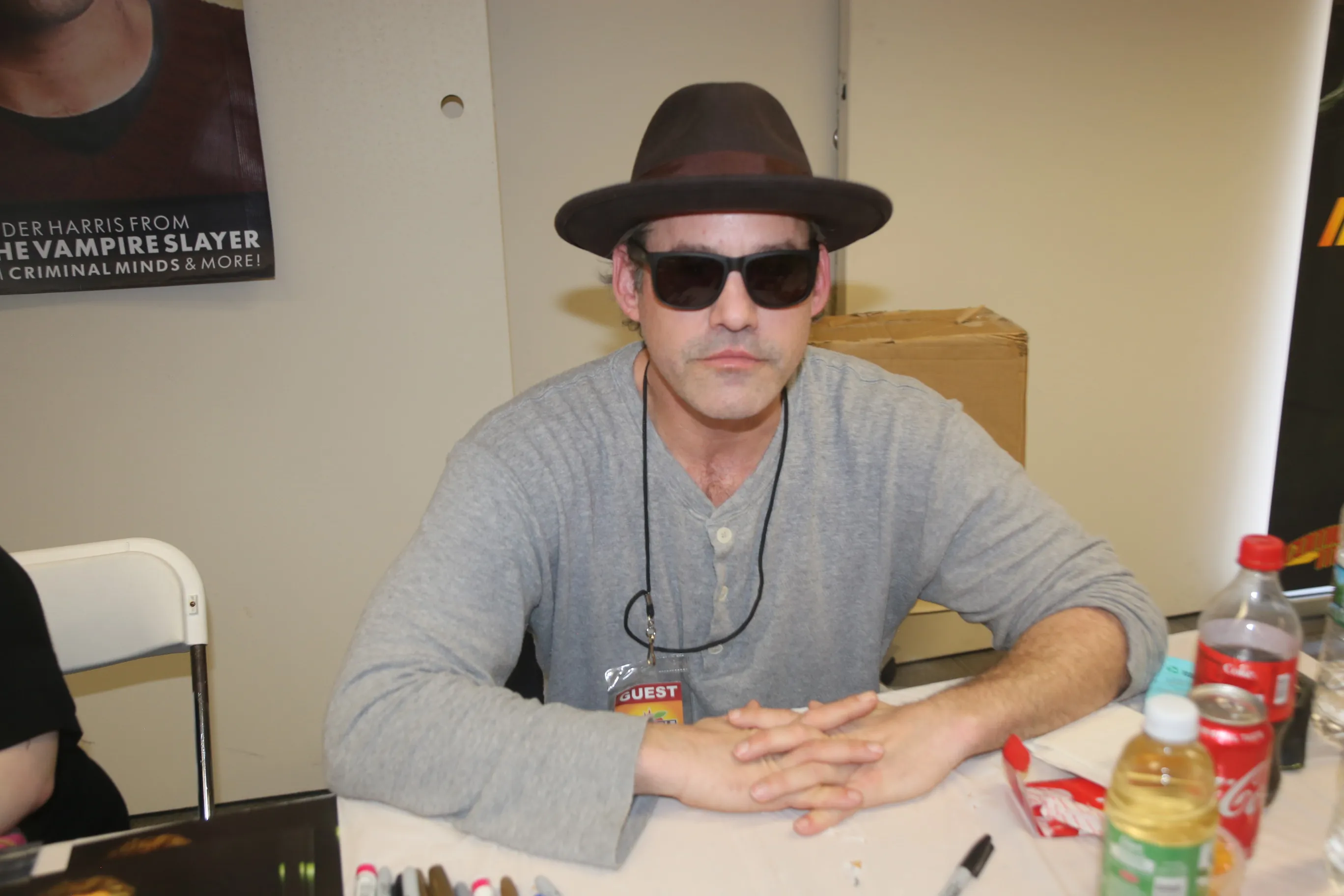 Nicholas Brendon at Big Apple Con.