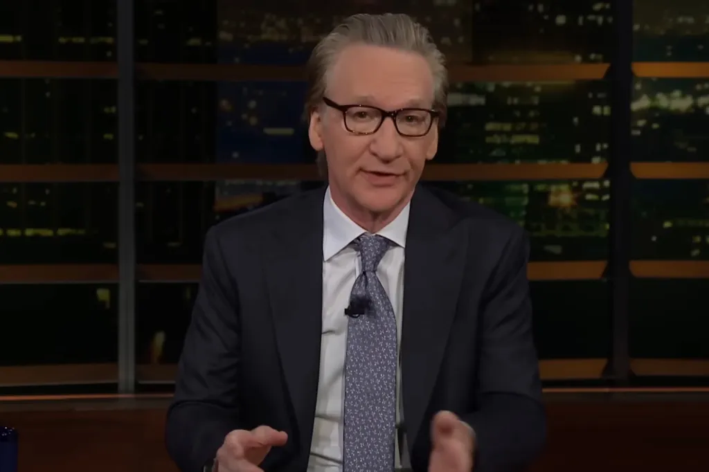 Bill Maher rips into Bernie Sanders during a segment on his "Real Time" show on April 24, 2026.