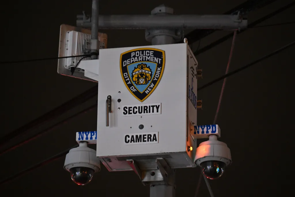 NYPD security cameras.