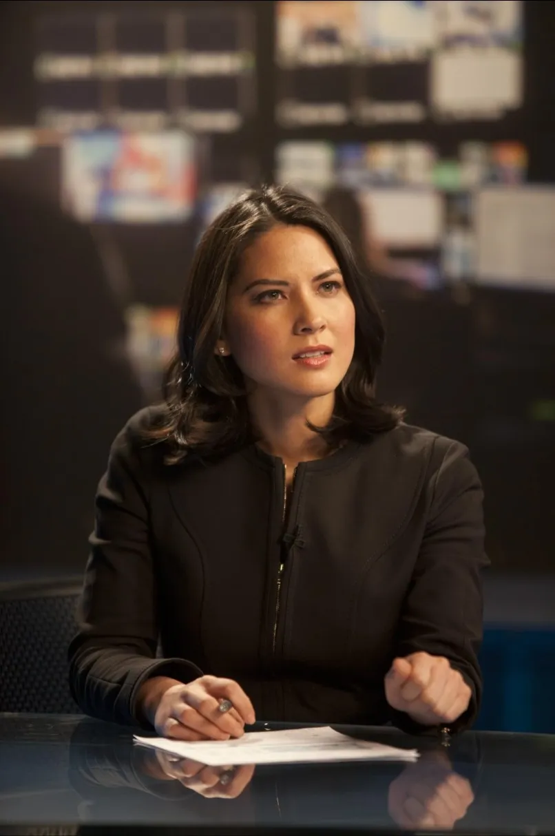Oliva Munn in "The Newsroom."