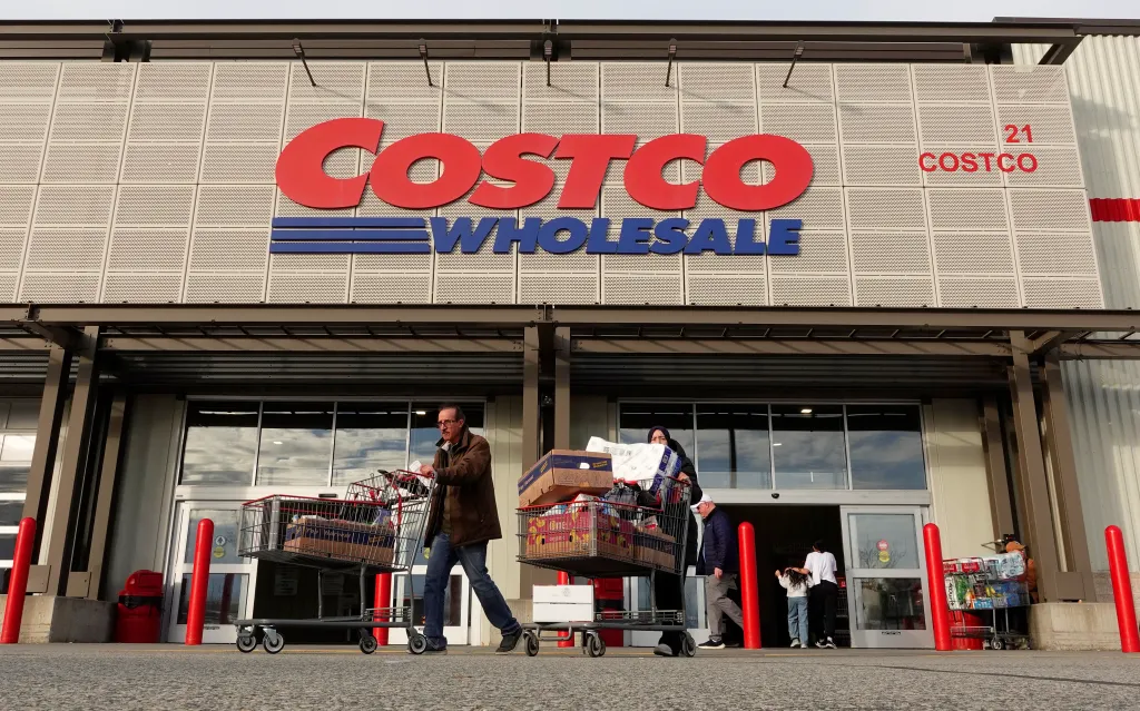 Costco in Bayonne, New Jersey. 