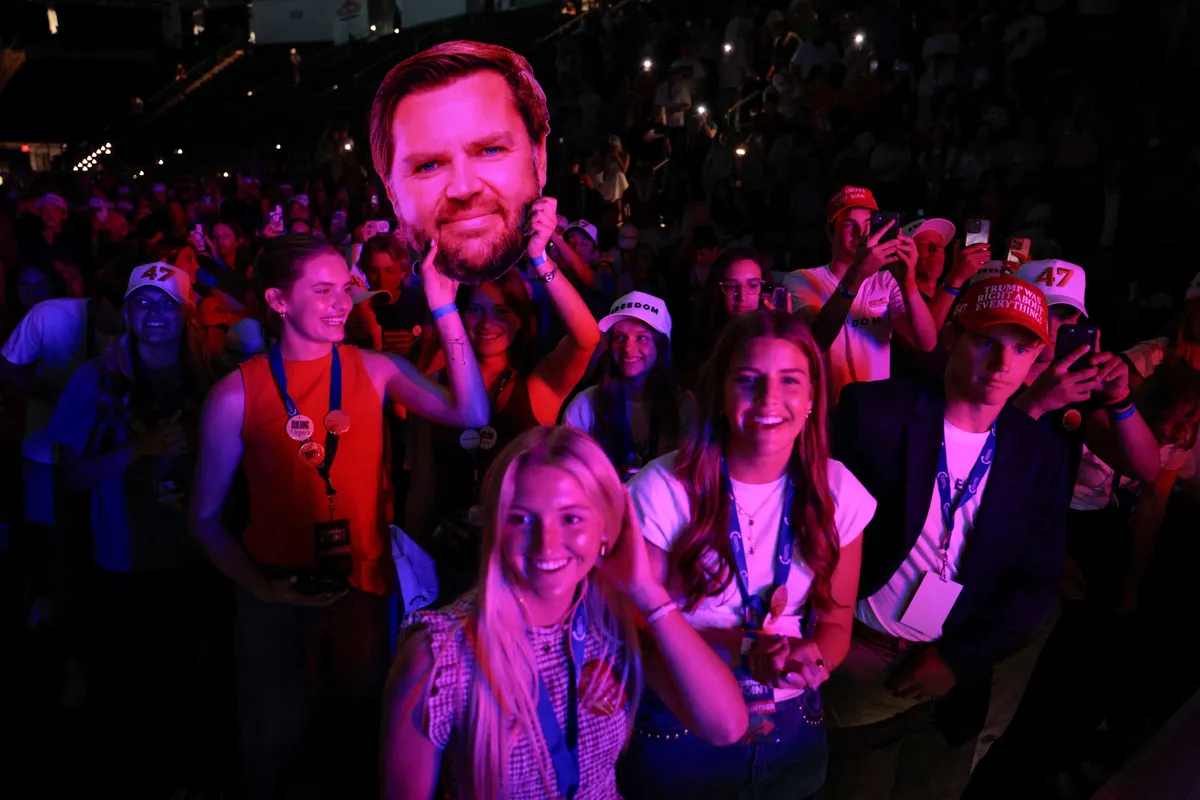 Vance’s tiny crowd at Turning Point event sparks mockery: ‘Humiliation tour continues’