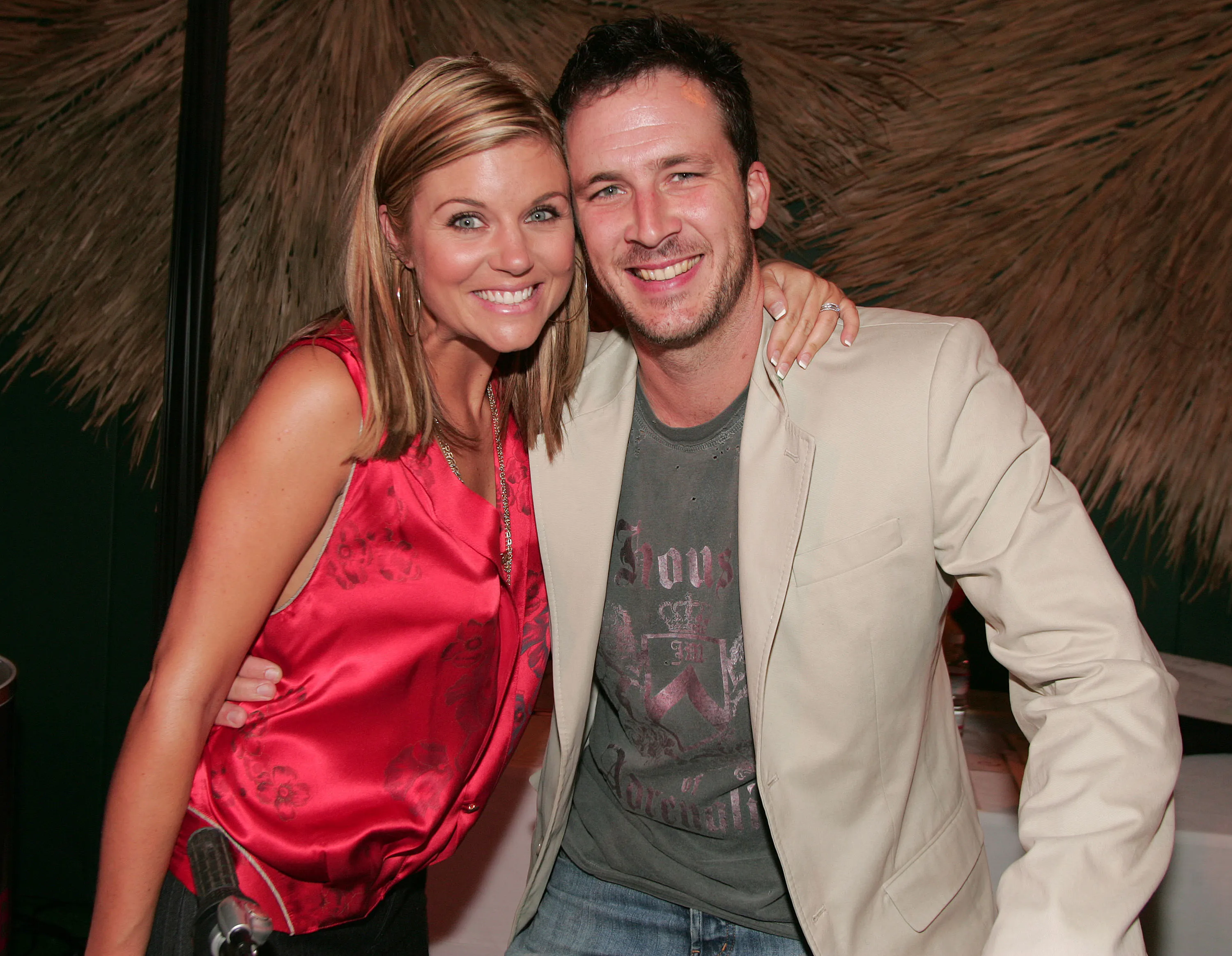 Tiffani-Amber Thiessen and Brady Smith.