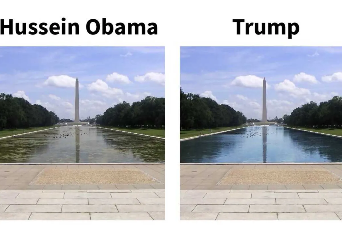 ’25th Amendment now!’ Fury as Trump posts fake before-and-after photos to attack Obama