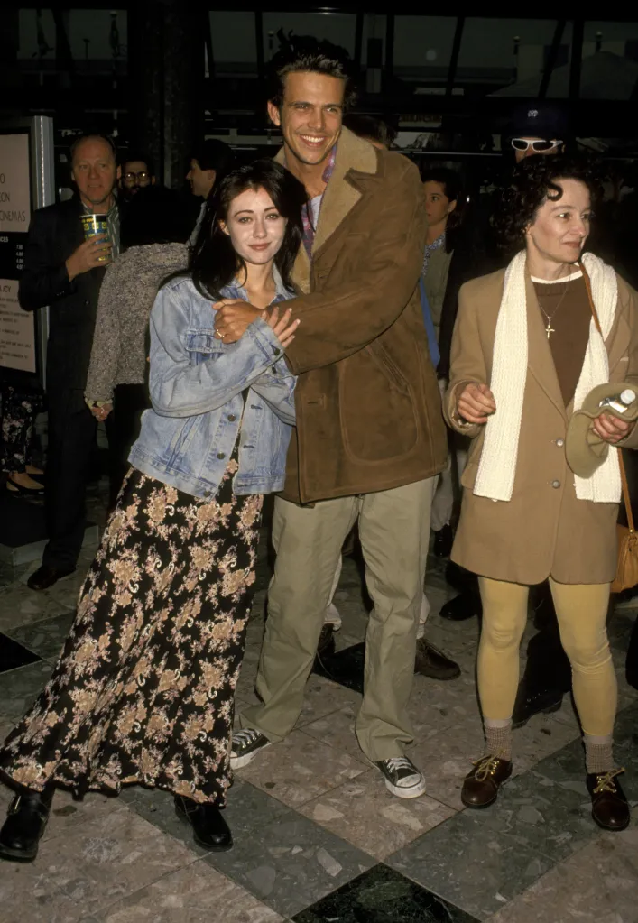 Shannen Doherty and Ashley Hamilton at the Universal Screening of 