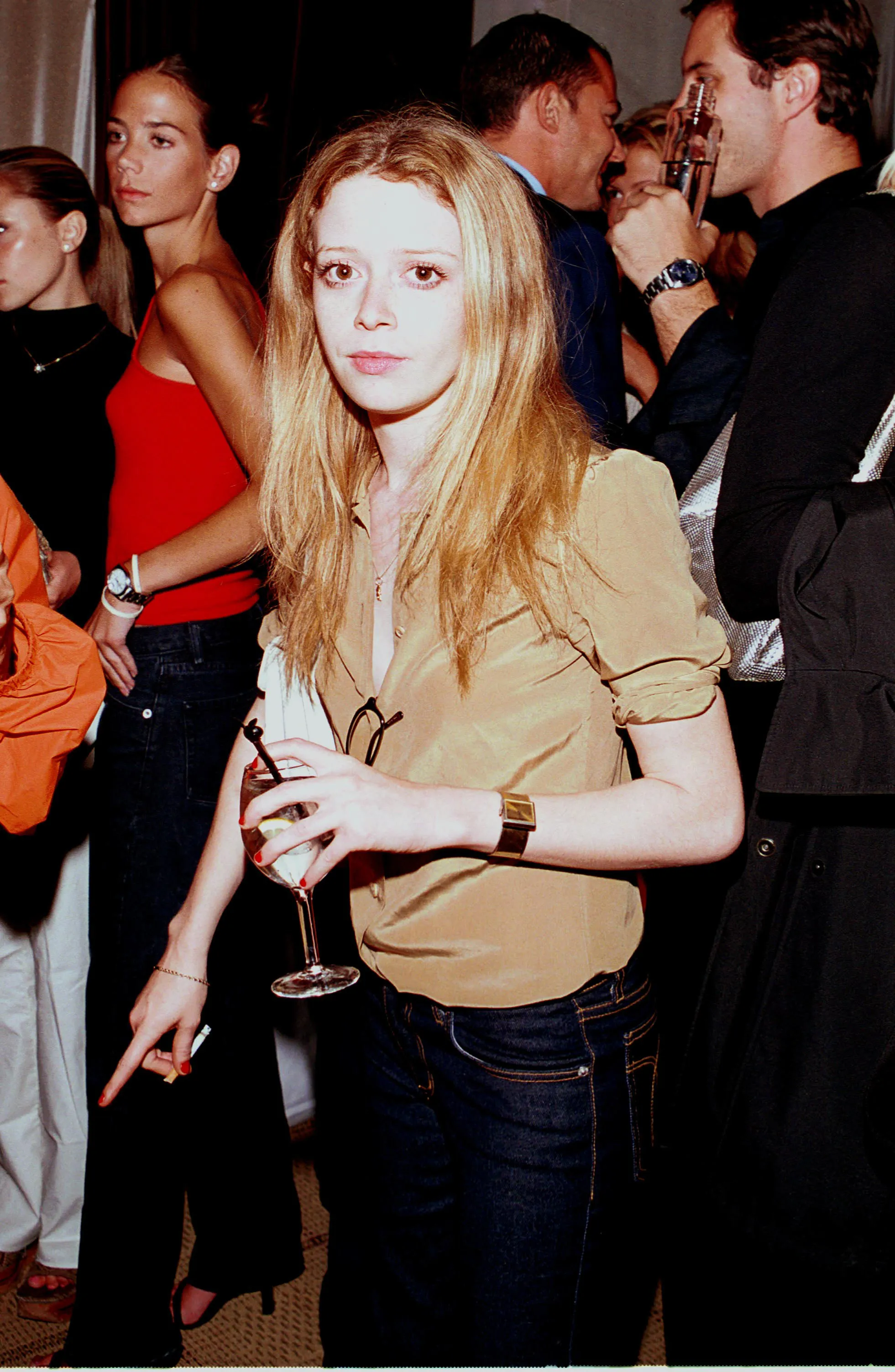 Natasha Lyonne at a party at the Playboy Penthouse in New York City.