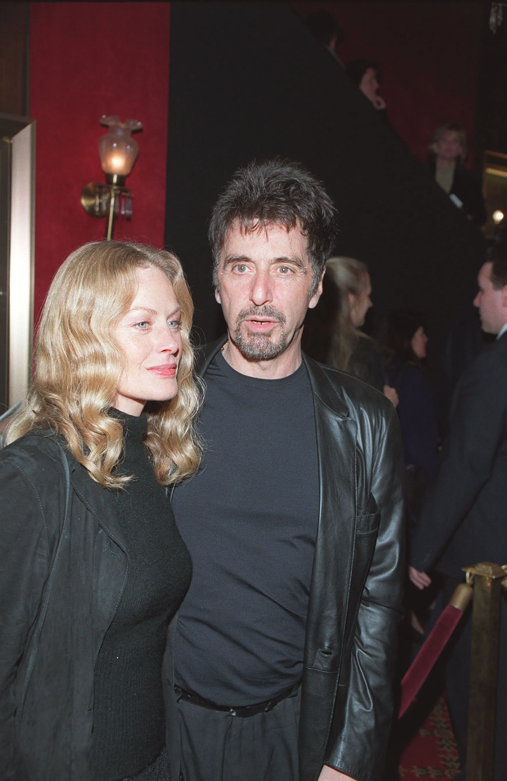 Al Pacino and Beverly D'Angelo at the NYC premiere of 'The Insider'.