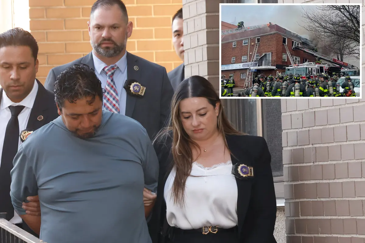 Total stranger arrested for setting NYC house fire that killed 4, including toddler, in random terror