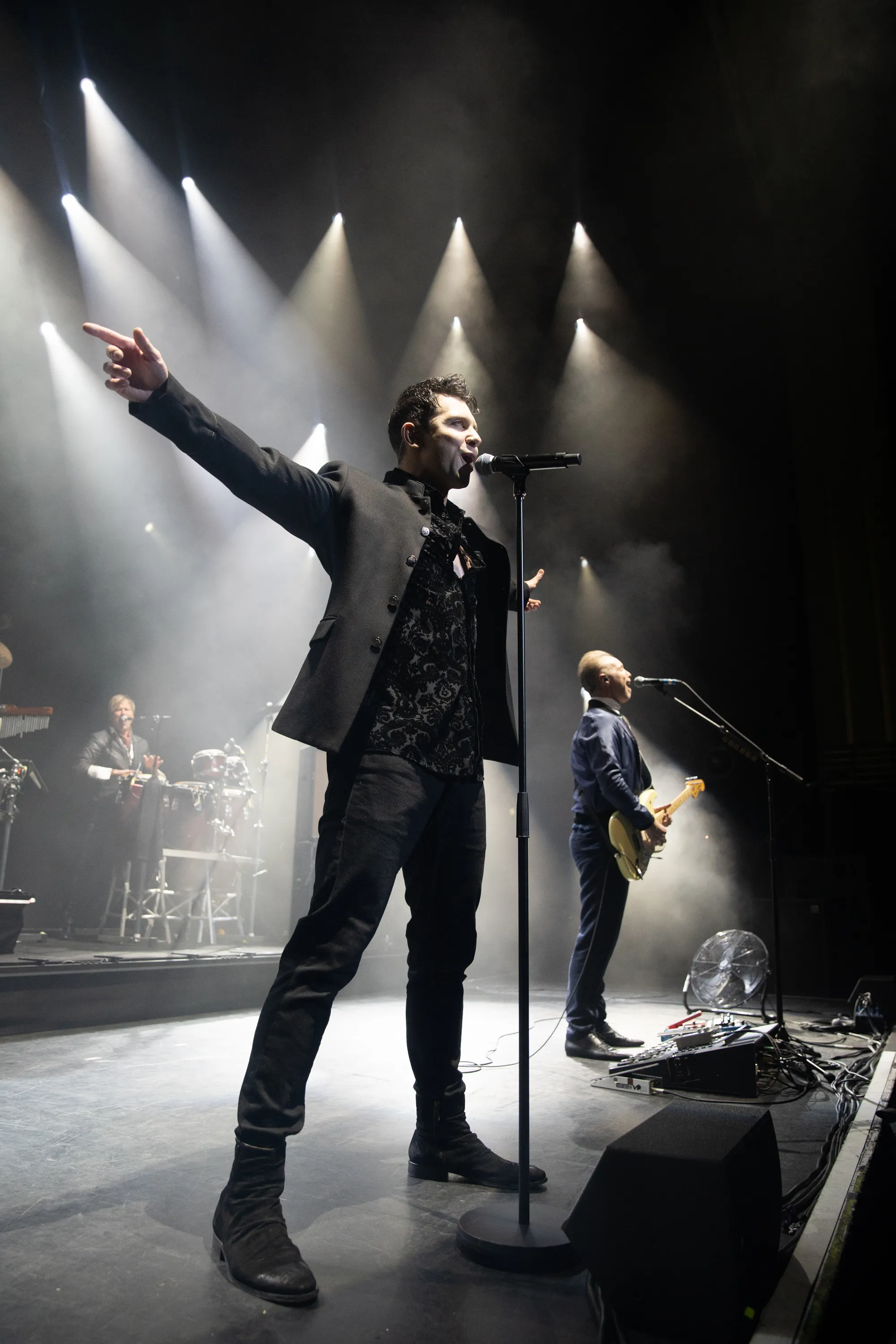 Ross William Wild of Spandau Ballet performs at Eventim Apollo on October 29, 2018 in London, England.