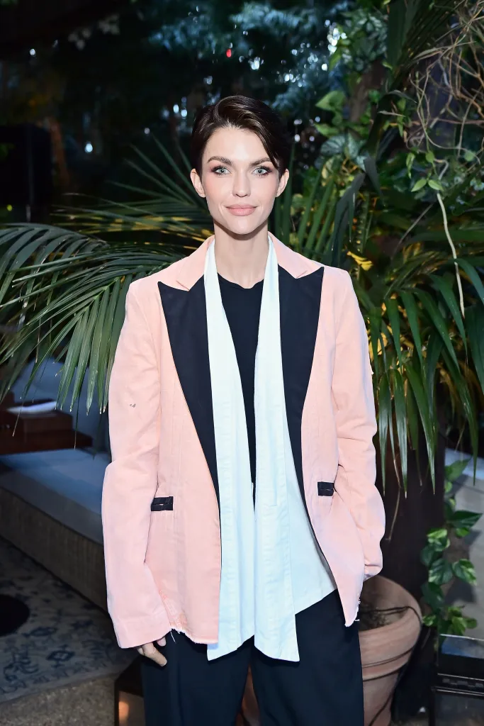 Ruby Rose attends Patrick Ta Beauty's Major Skin Launch.
