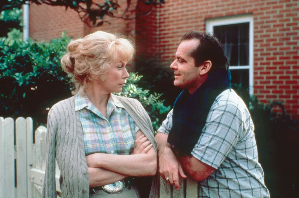 Shirley MacLaine and Jack Nicholson in the 1983 movie "Terms of Endearment."