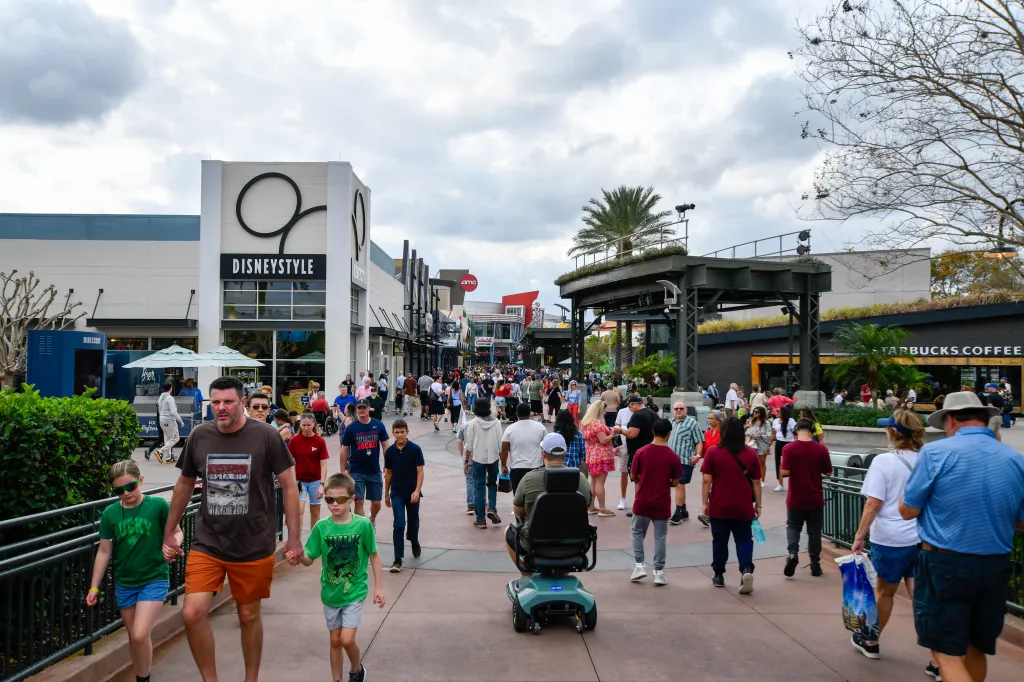 Guests at Disney.