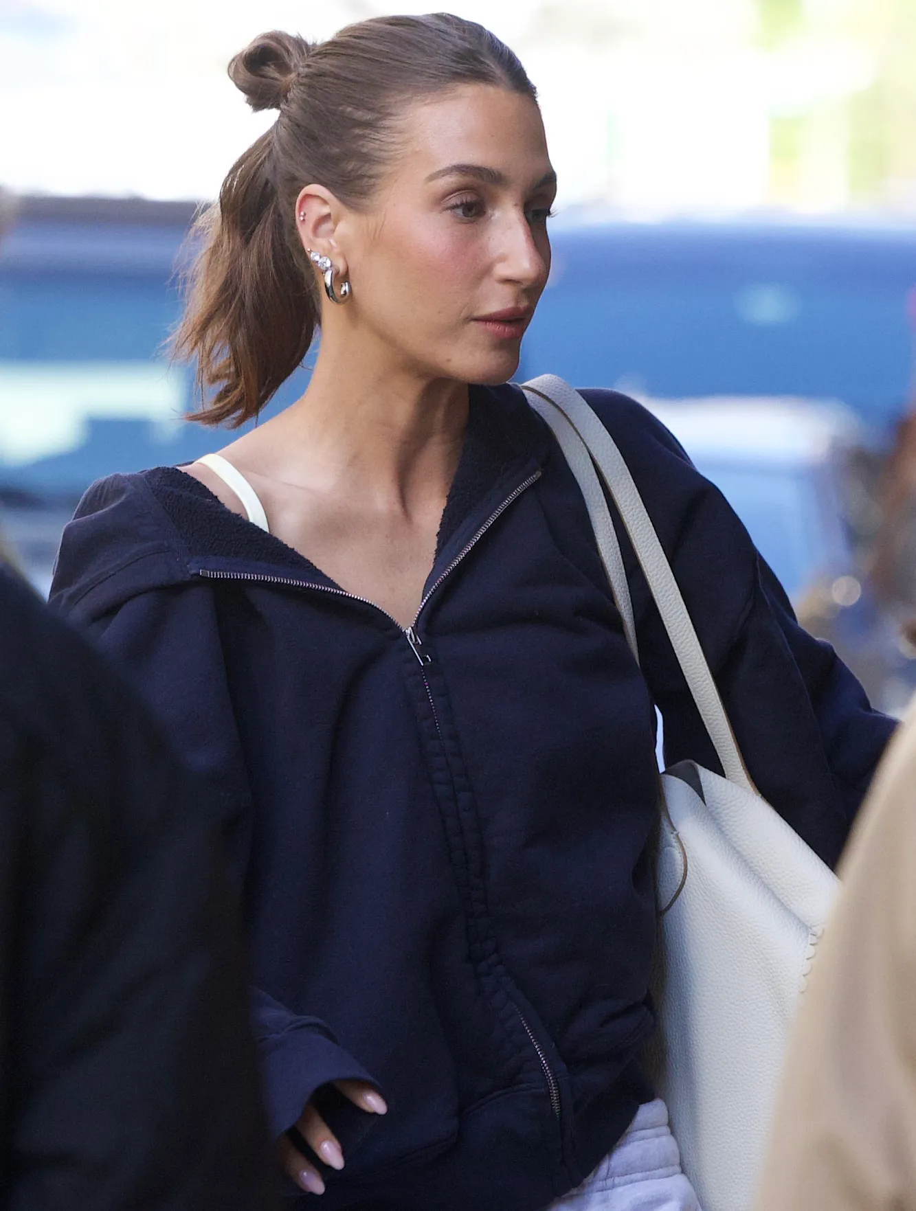 Amanda Batula arriving at the "Summer House" Season 10 reunion