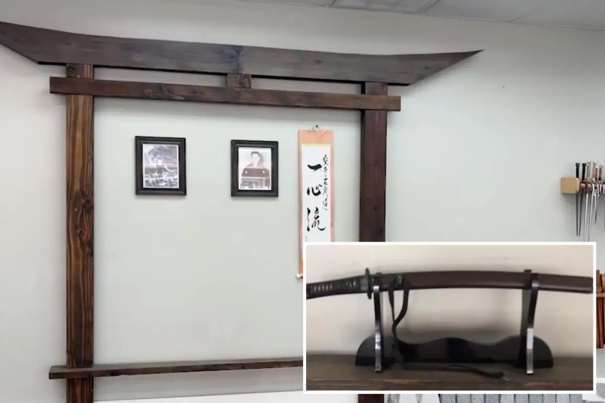 Legendary samurai sword used for close quarter combat is stolen from California dojo